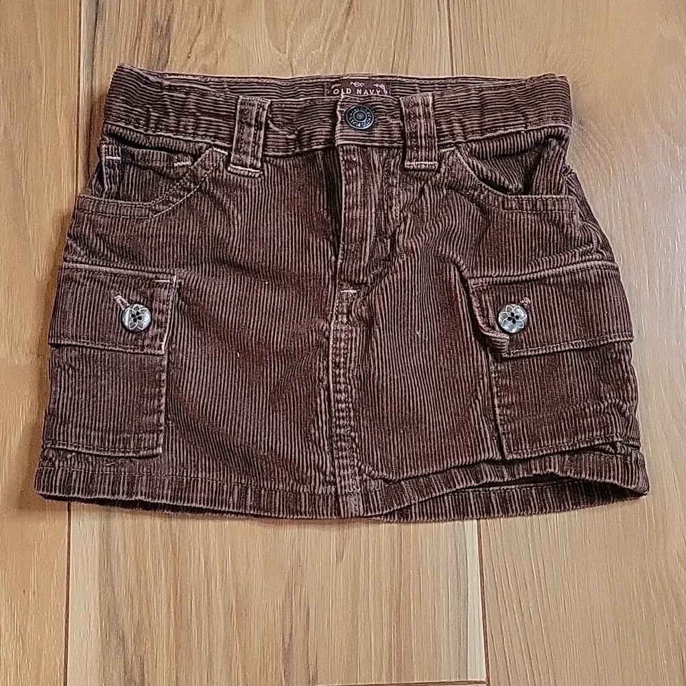 *3/$15* Old Navy Toddler Girl 2T Brown Corduroy Skirt